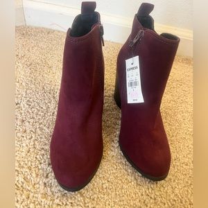 Maroon Express Booties